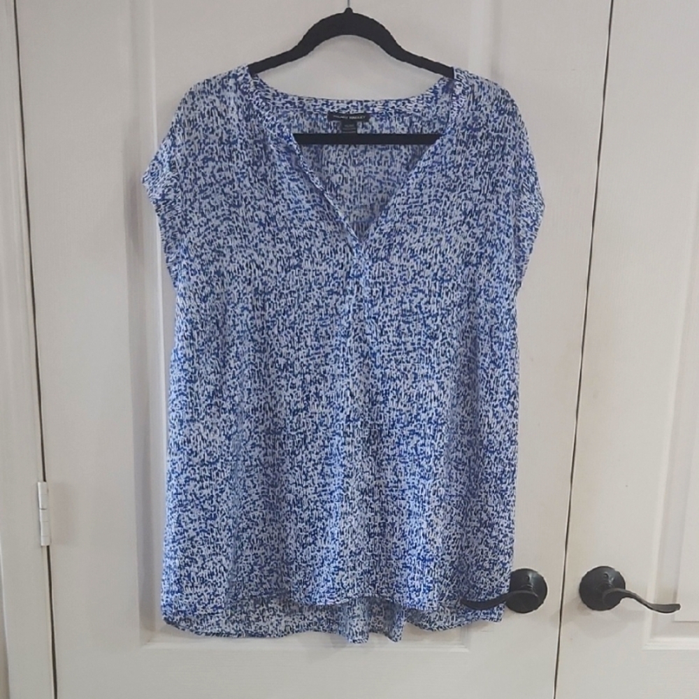 Hilary Radley XXL Blue And White